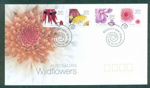 Australia-2005-Wldflowers-PS-FDC-lot50535