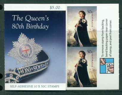 Australia-2006-5-jpg-00-The-Queens-80th-Birthday-B292-Philatelic-Booklet-Lot26155