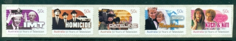 Australia-2006-50-Years-of-Television-PS-Str-5-MUH-Lot29740