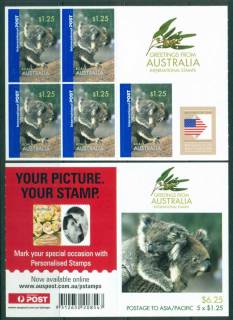 Australia-2006-6-jpg-25-Koala-PS-Booklet-B293a-Washington-Opt-MUH-Lot26961