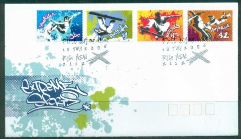 Australia-2006-Extreme-Sports-FDC