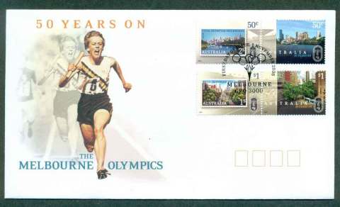 Australia-2006-Melbourne-Olympics-FDC-lot49081