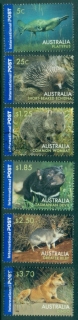 Australia-2006-PLTYPUS-Echidna-Wombat-Tasmanian-devil-Bilby-Dingo-Internationals-FU