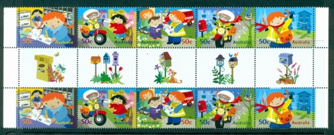 Australia-2006-Postie-kate-Gutter-Blk-10-MUH-Lot29879