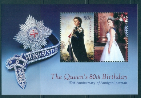 Australia-2006-QEII-80th-Birthday-MS-MUH-lot34058