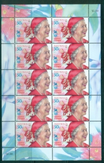 Australia-2006-Queens-Birthday-Sheetlet-MUH-lot34545