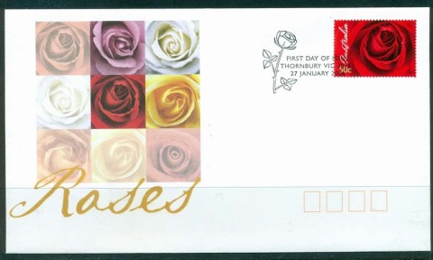 Australia-2006-Roses-FDC-Lot19431