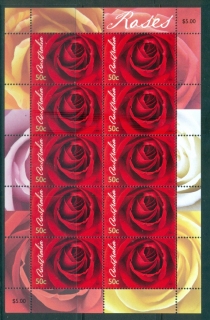 Australia-2006-Roses-Sheetlet-MUH-lot34575