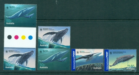 Australia-2006-Whales-Downunder-Gutter-Pr-MUH-Lot29825