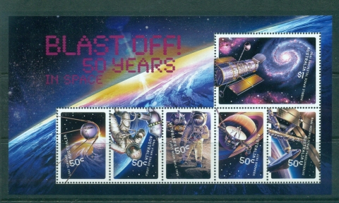 Australia-2007-Blast-Off-Space-Years-MS-MUH-lot34055