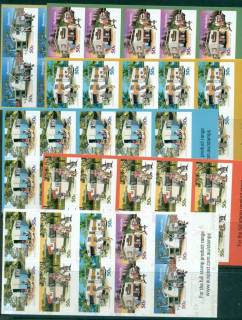 Australia-2007-Caravanning-5x-PS-Booklets-MUH-lot34183