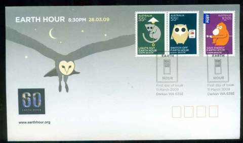 Australia-2007-Earth-Hour-FDC-lot49090