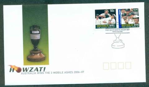 Australia-2007-Howzat-Australia-Wins-the-Ashes-FDC-lot50558