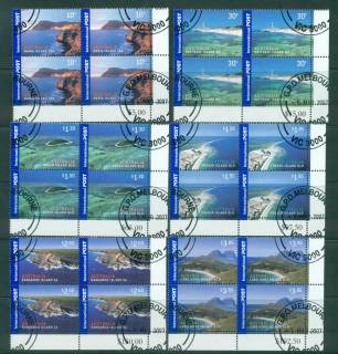 Australia-2007-Islands-Internationals-6x-Corner-Blocks-4-CTO