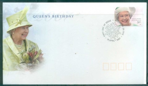 Australia-2007-Queens-Birthday-FDC-lot75989