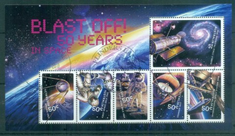 Australia-2007-Space-Blast-Off-MS-FU-lot77148