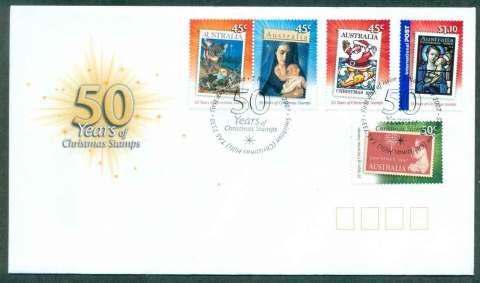 Australia-2007-Xmas-FDC-lot50567