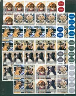 Australia-2008-5-jpg-00-x6-Working-Dogs-PS-Booklets-MUH-lot34153