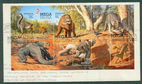 Australia-2008-Megafauna-MS-FDC-Lot28060