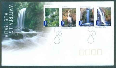 Australia-2008-Waterfalls-Internationals-FDC-lot50574