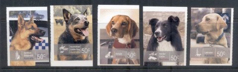 Australia-2008-Working-Dogs-PS-ex-booklet-MUH