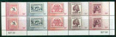 Australia-2009-Australias-Favourite-Stamps-Bottom-Sheet-Block-10-MUH-lot23304