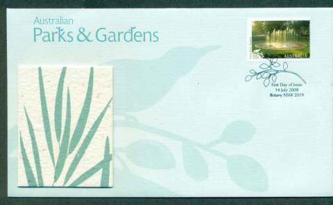 Australia-2009-Parks-Gardens-Prestige-FDC-lot50583