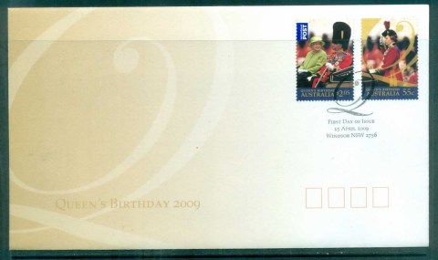 Australia-2009-Queens-Birthday-FDC-lot76004