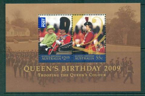 Australia-2009-Queens-Birthday-MS-MUH-lot34126