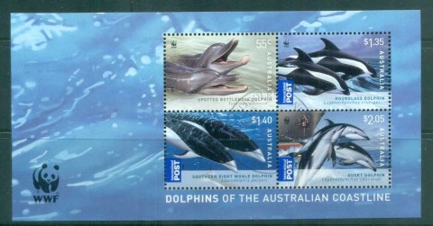 Australia-2009-WWF-Dolphins-of-the-Australian-Coastline-MS-FU-lot77140