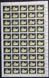 Australia-2010-1-jpg-20-Fishes-Saddle-Butterflyfish-CTO-Sheet-FV-60-lot48907