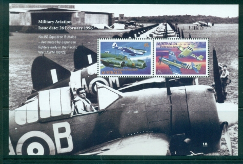 Australia-2010-18-Military-Aviation-Booklet-pane-MUH-lot34631