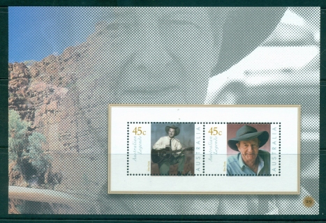 Australia-2010-29-Australian-Legends-Slim-Dusty-Booklet-pane-MUH-lot34643