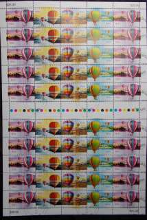 Australia-2010-50c-Balloons-Str-5-CTO-Sheet-FV-25-lot48831