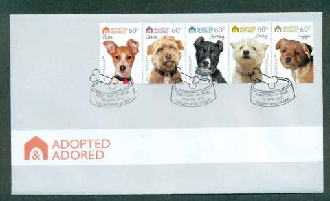 Australia-2010-Adopted-Adored-Dogs-FDC-lot50614