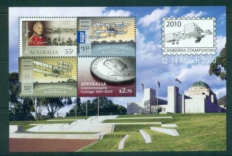 Australia-2010-Canberra-Stampshow-MS-MUH-lot34249