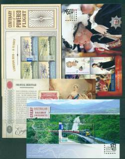 Australia-2010-London-2101-4x-MS-MUH-lot34247