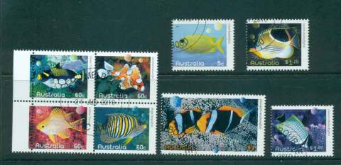 Australia-2010-Tropical-Fishes-8MUH-CTO-lot43254