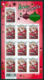 Australia-2010-Xmas-Santa-Sheetlet-MUH-lot34533