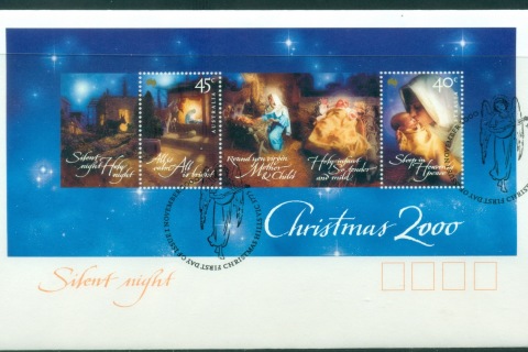 Australia-2000-Xmas-MS-FDC