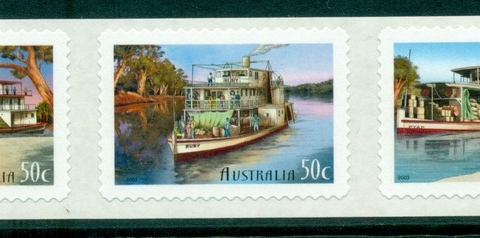 Australia-2003-Murray-River-Shipping-PS-Srt-5-MUH-Lot29745