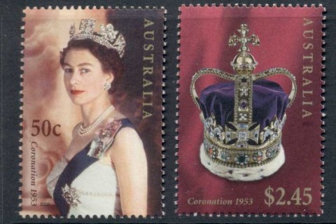 Australia-2003-QEII-Coronation-50th-Anniversary-MUH