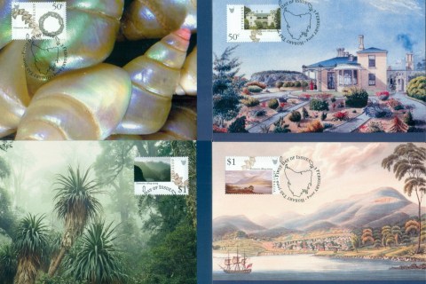 Australia-2004-Tasmania-1804-2004-4xMaxicards