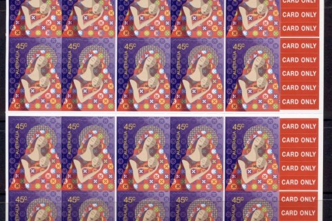 Australia-2004-Xmas-PS-45c-booklet-MUH