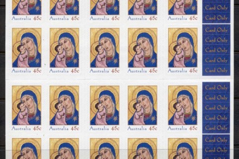 Australia-2005-Xmas-PS-45c-booklet-MUH