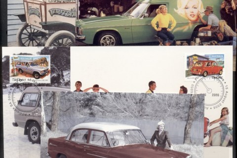 Australia-2006-Driving-Through-the-Years-5x-Maxicards