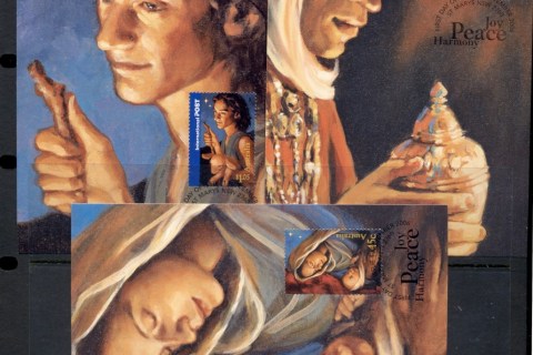 Australia-2006-Xmas-3x-Maxicards