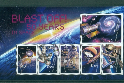 Australia-2007-Blast-Off-Space-Years-MS-MUH-lot34055