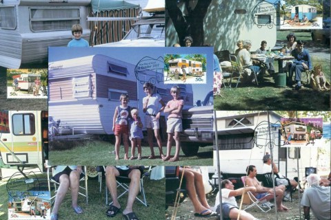 Australia-2007-Caravaning-Through-the-Years-5xMaxicards