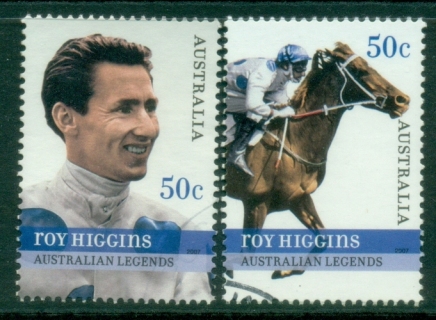 Australia-2007-Horse-Racing-Personalities-Roy-Higgins-FU